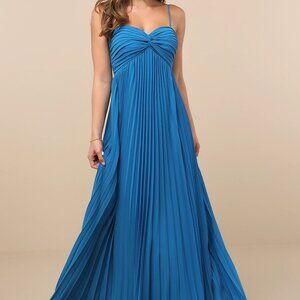 Maxi Blue Formal Dress